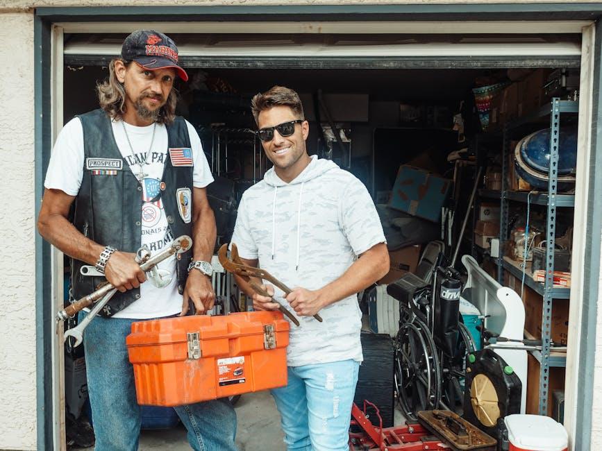 Garage Organization for Safe Access and Efficient Use